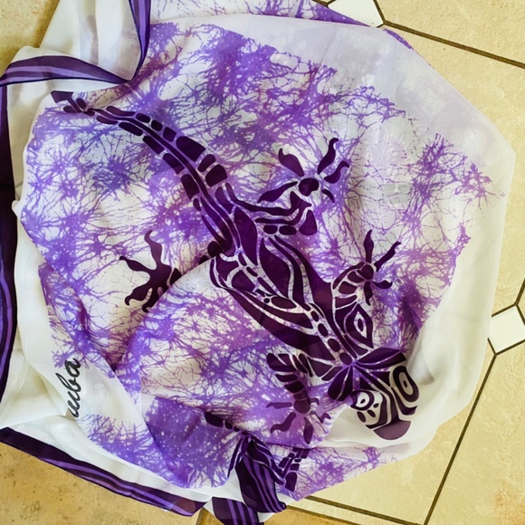 Hand Painted Pareo Coverup - Picture 9 of 17